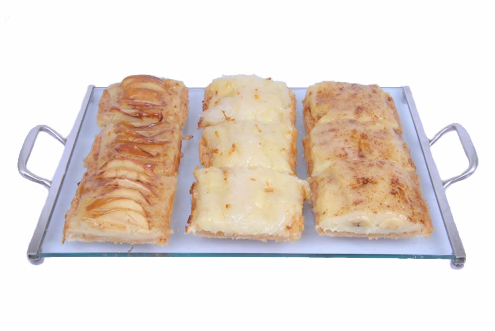 Fatias Folhadas de Maçã/ Coco / Banana  UNIDADE