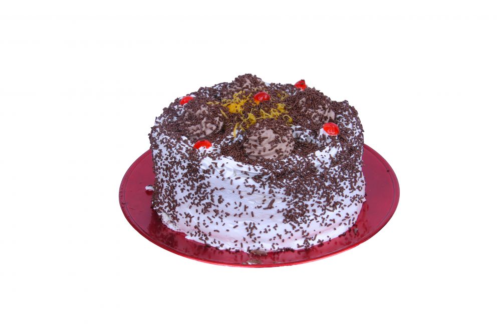 Bolo Redondo Quatro Estações Cobertura Marshmallow