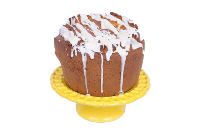 Bolo Seco Flan Branco