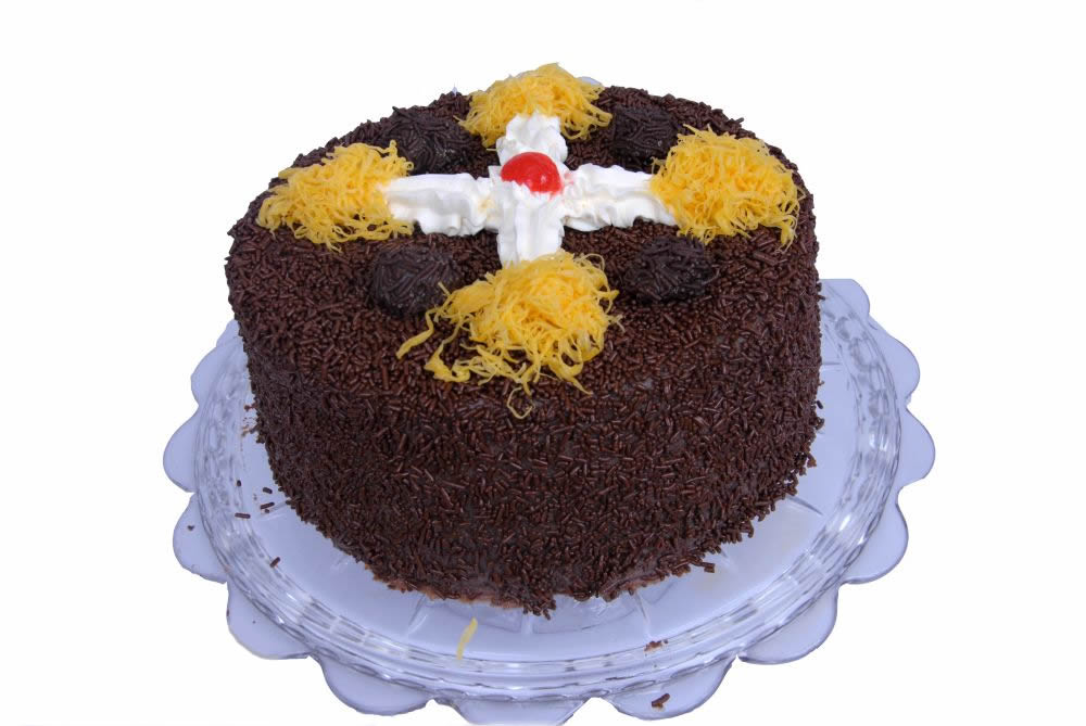 Bolo Redondo Brigadeiro