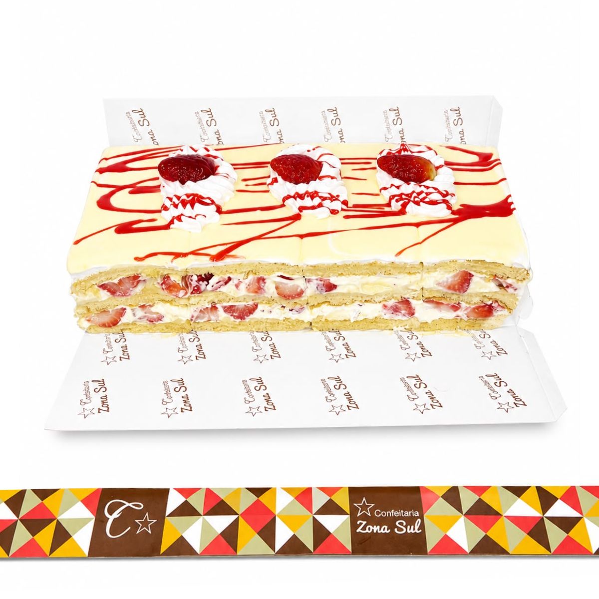 CHAPINHA GELADINHA DE MORANGO